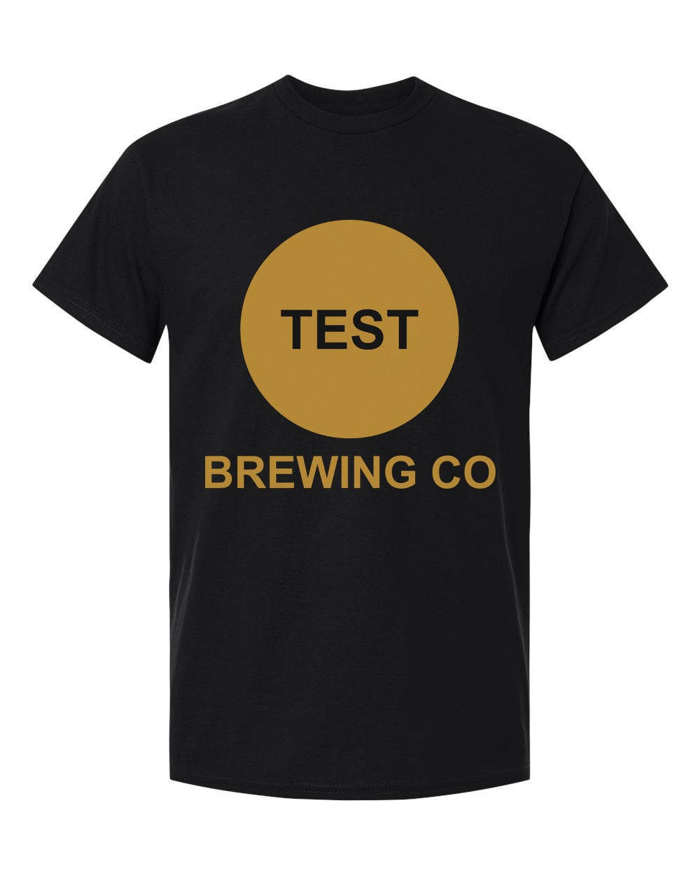 TEST Brewing Co Classic Tee — Black